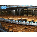 Torre de enfriamiento de alimentos ampliamente utilizada en pan tostado de hamburguesa.