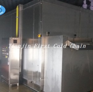 Congelador individualmente rápido de fluidización de alta calidad con entrega rápida