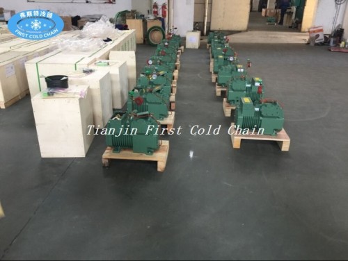 Compresor de refrigeración de pistón semihermético rentable en China para cámara frigorífica