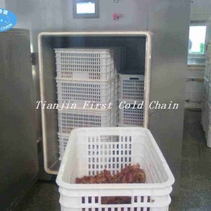 Máquina de pre enfriamiento de vacío para frutas vegrtables frescas para procesamiento de alimentos