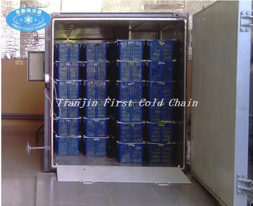 Máquina eficaz de pre-enfriamiento al vacío para vegetales y frutas / pre-enfriadores