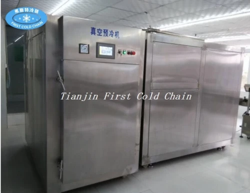 Máquina eficaz de pre-enfriamiento al vacío para vegetales y frutas / pre-enfriadores