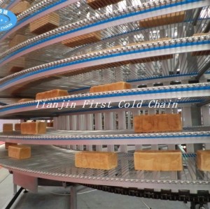 Spiral cooling tower from China high quality /conveyor use for Bread/Toast