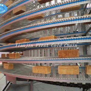 Spiral cooler for  bakey with stainless steel /bread spiral cooling tower