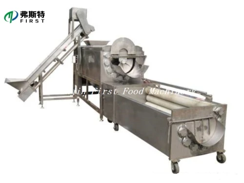 Factory Price Automatic Stainless Steel Potato Washing and Peeling Machine