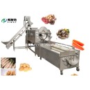 Vegetable Fruit Ginger Potato Brush Roller Peeling washing Machinery
