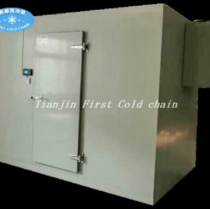 Pequeña cámara frigorífica / sala con equipos de refrigeración