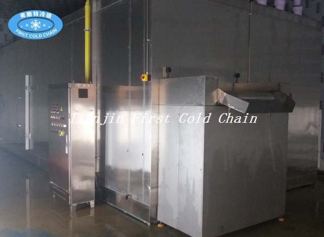 fluidized bed IQF freezer