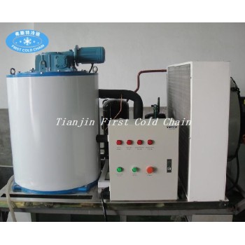 China Flake ice making machine for seafood processing 10T/24h