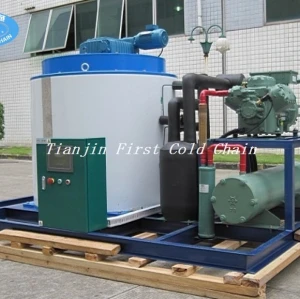máquina de hielo máquina de corte tipo 8000kg / 24 flack máquina de hielo