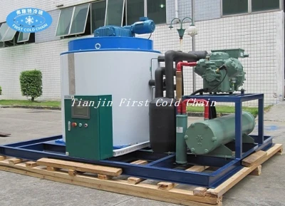 máquina de hielo máquina de corte tipo 8000kg / 24 flack máquina de hielo