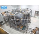 Torre de enfriamiento espiral de cocción de alimentos