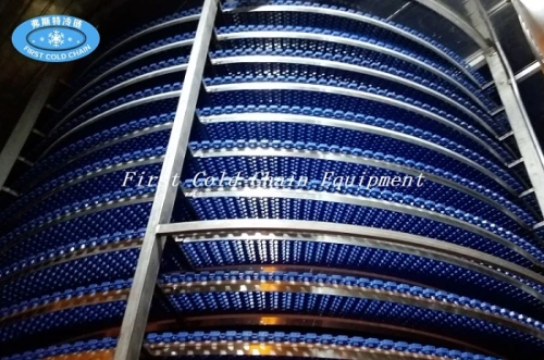 Aumente su producción de alimentos con el rentable congelador en espiral FSL500 de China: perfecto para dumplings congelados