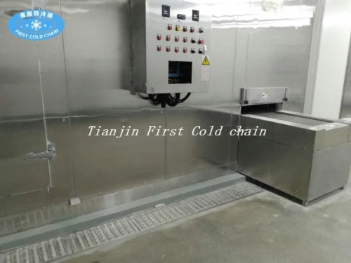 China first cold chain competitive 2000kg/h Spiral Freezer for Fish Freezing