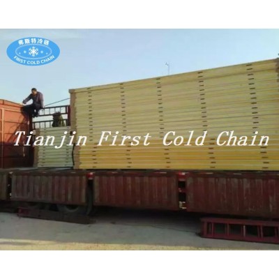 Excellent Polyurethane foam board mobile cold room for made in china