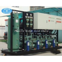 Frozen Chicken with tunnel freezer compressor Condensing Unit from China first cold chain