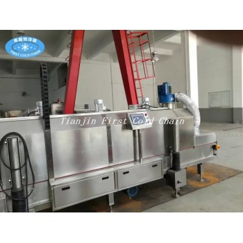 Better quality Shrimp Liquid Nitrogen Quick Freezing / tunnel freezer Machine