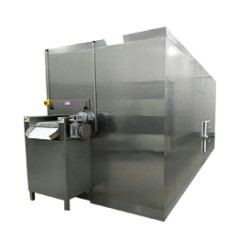 Made in China Fluidized bed freezer / IQF freezer 500kg/h for frozen fries