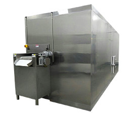 Small type Fluidized bed IQF freezer 100kg/h for frozen IQF vegetables from China