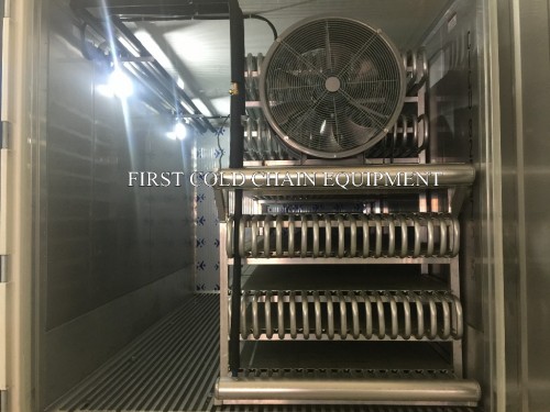 Entrepôt frigorifique / congélateur à air pulsé en Chine