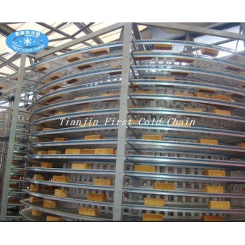 Spiral cooling tower from China high quality /conveyor use for Bread/Toast