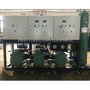 Unidad de compresor de refrigeración Unidad de condensación de congelación rápida