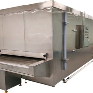 China first cold chain 500kg/h Tunnel Freezer with Bitzer compressor unit for freeze chicken breast