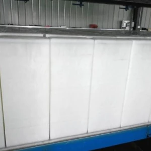 Máquina automática de bloques de hielo de enfriamiento directo, máquina de hacer bloques de hielo para la industria pesquera