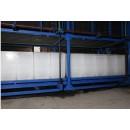 Máquina automática de bloques de hielo de enfriamiento directo, máquina de hacer bloques de hielo para la industria pesquera