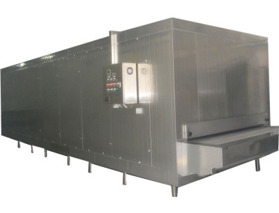 Точная обработка в Китае туннельного морозильника 600 кг / ч с полной нержавеющей сталью для креветок