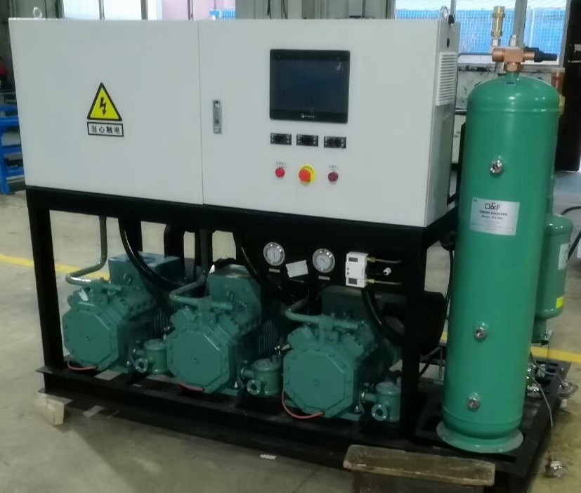 Small type Bitzer parallel compressor unit apply in cold room