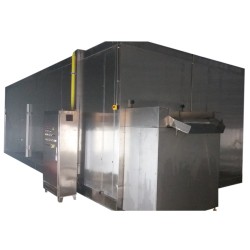 Fluidization bed quick freezer/ IQF machine 1000kg/h for vegetable in China