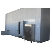 China FCC Cost-effective 750kg/h Spiral Freezer with stainless steel belt for Frozen shrimp