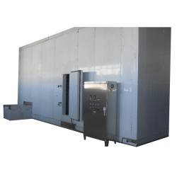 China FST Cost-effective 750kg/h Spiral Freezer with stainless steel belt for Frozen shrimp