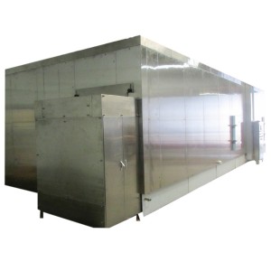 Congelador rápido fluidizado / Fluidización Congelador rápido individual 3000kg / h