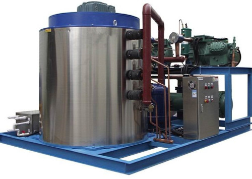 8000kg/24h Flake ice machines /Flake  ice maker/ice slicing machine