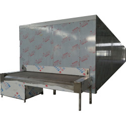 First cold chain High quality 500kg/h Tunnel Freezer / quick freezer for shrimp