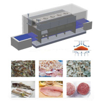 Customized Industrial FIW500 Impingement Tunnel Freezer: Quick and Efficient Freezing for Seafood Businesses