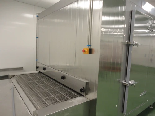 First cold chain 200kg/h  tunnel freezer for avocadoes freeze from China
