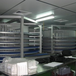 Spiral Freezer | Single & Double Spiral Quick Freezer for Food Processing
