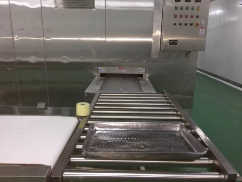 China high effective Spiral Freezing or Spiral IQF Freezer for chicken breast freeze