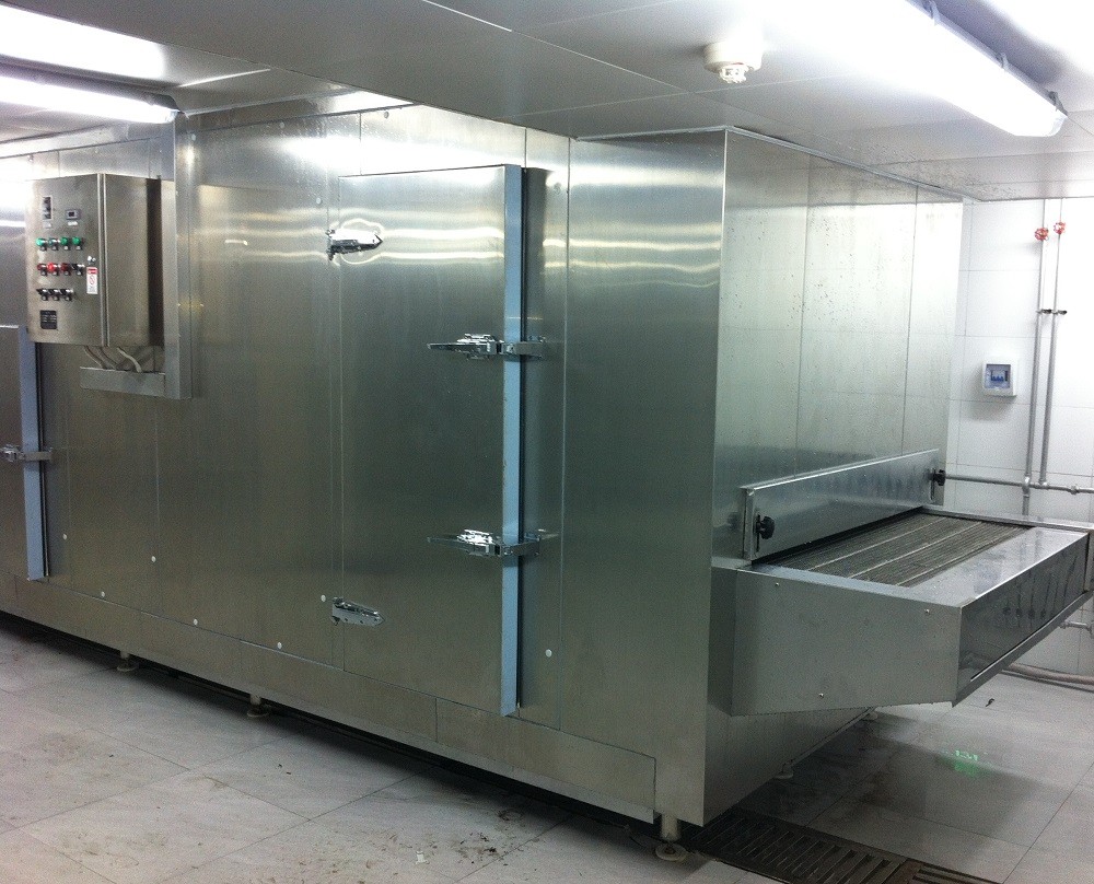 first cold chain tunnel freezer