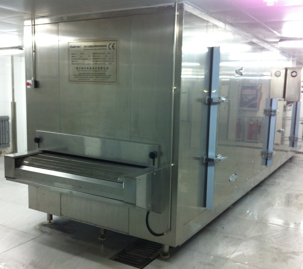 first cold chain tunnel freezer