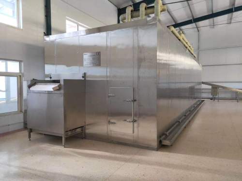 High Quality Fluidized bed Quick Freezing for frozen french fries from first cold chain