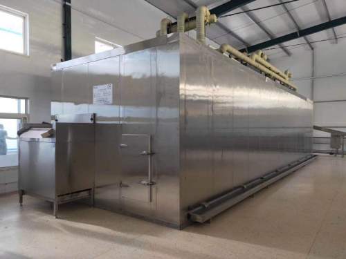 China cost-effective Fluidized bed IQF freezer for freeze peans /Fluidization IQF machine