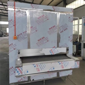 China IQF Tunnel Freezer for food Industry freeze food processing from first cold chain