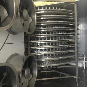 China High Quality Double Spiral Freezer 1000-6000kg/h for frozen dough
