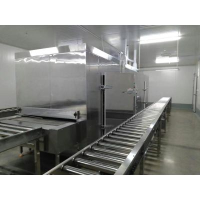 China FYW500 Tunnel cooling Machine for Food Industry processing quick cooling  export Mexcio