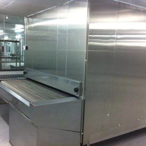 Efficient 150kg/h Tunnel Freezer with Stainless Steel Belt - Ideal for Quick Freezing of Food