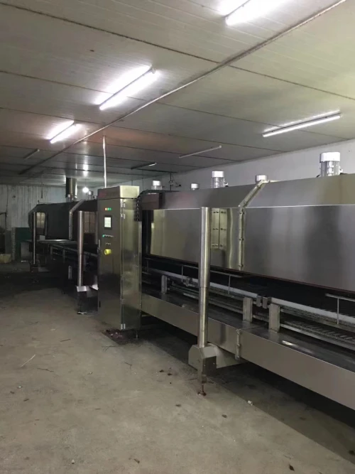 low temperature Liquid Nitrogen Tunnel Freezer for block product more advantage